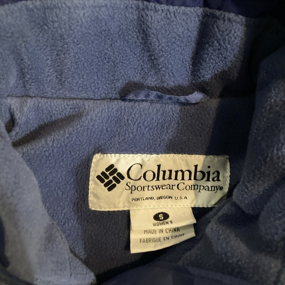Winter Small Warm Columbia sportswear company jacket womans Coat Roll Up Hood - Picture 3 of 16